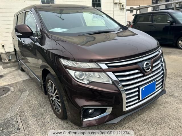 nissan elgrand 2014 -NISSAN--Elgrand DBA-TE52--TE52-076488---NISSAN--Elgrand DBA-TE52--TE52-076488- image 1