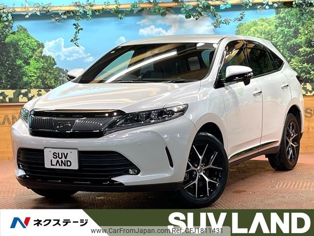 toyota harrier 2019 CFJ1811431 image 1