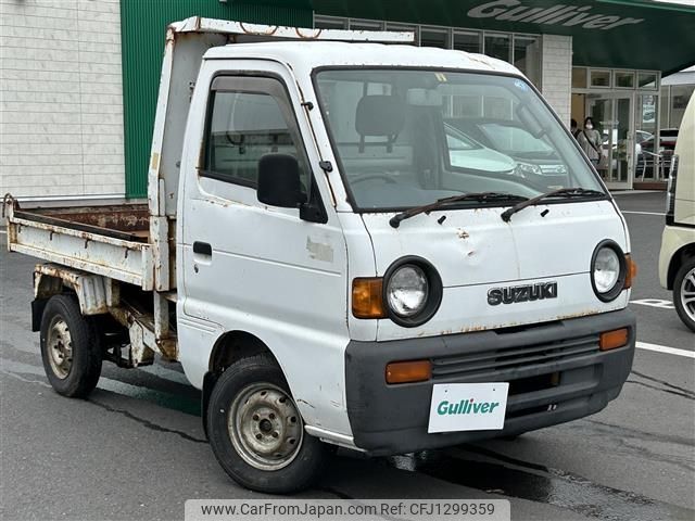 suzuki carry-truck 1995 -SUZUKI--Carry Truck V-DD51Bｶｲ--DD51B-390581---SUZUKI--Carry Truck V-DD51Bｶｲ--DD51B-390581- image 1