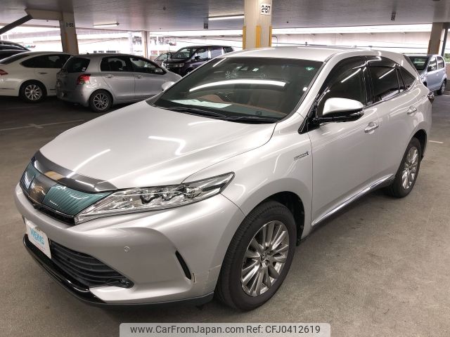 toyota harrier-hybrid 2018 AS-AVU65-0059282 image 1