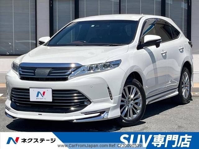 toyota harrier 2017 -TOYOTA--Harrier DBA-ZSU60W--ZSU60-0132703---TOYOTA--Harrier DBA-ZSU60W--ZSU60-0132703- image 1