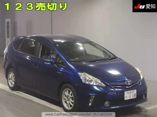 toyota prius-α 2013 -TOYOTA--Prius α ZVW40W-3069847---TOYOTA--Prius α ZVW40W-3069847- image 1