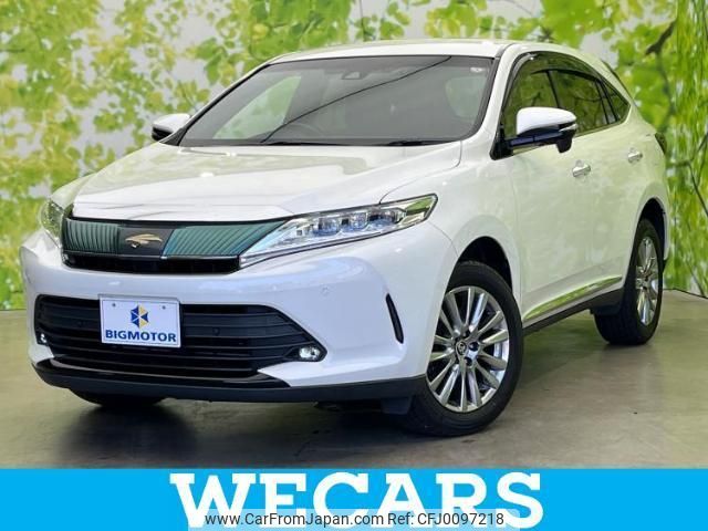 toyota harrier 2017 quick_quick_DBA-ZSU60W_ZSU60-0133803 image 1