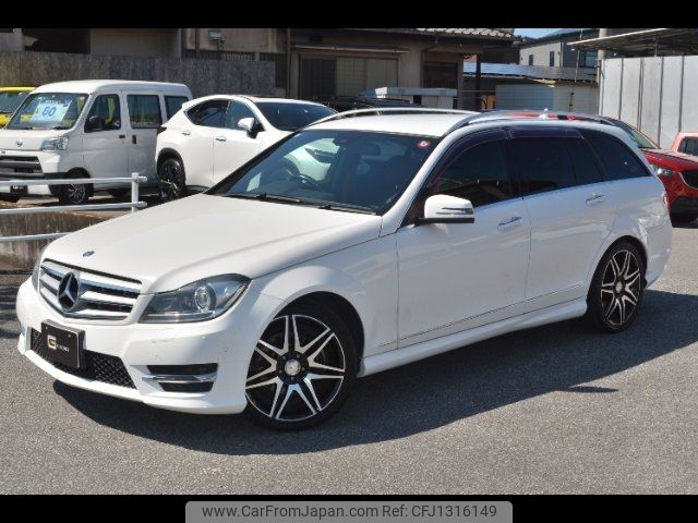 mercedes-benz c-class-station-wagon 2012 -MERCEDES-BENZ 【山梨 332ﾌ501】--Benz C Class Wagon 204249--2G025824---MERCEDES-BENZ 【山梨 332ﾌ501】--Benz C Class Wagon 204249--2G025824- image 1