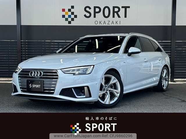 audi a4 2019 -AUDI--Audi A4 ABA-8WCVN--WAUZZZF41KA023812---AUDI--Audi A4 ABA-8WCVN--WAUZZZF41KA023812- image 1