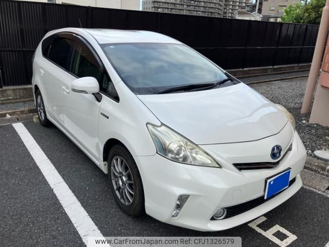 toyota prius-α 2013 -TOYOTA--Prius α DAA-ZVW41W--ZVW41-3247992---TOYOTA--Prius α DAA-ZVW41W--ZVW41-3247992- image 1