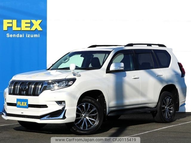 toyota land-cruiser-prado 2019 -TOYOTA--Land Cruiser Prado CBA-TRJ150W--TRJ150-0096663---TOYOTA--Land Cruiser Prado CBA-TRJ150W--TRJ150-0096663- image 1