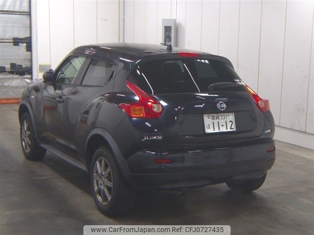 nissan juke 2013 -NISSAN 【高崎 331ﾎ1112】--Juke YF15--212383---NISSAN 【高崎 331ﾎ1112】--Juke YF15--212383- image 2