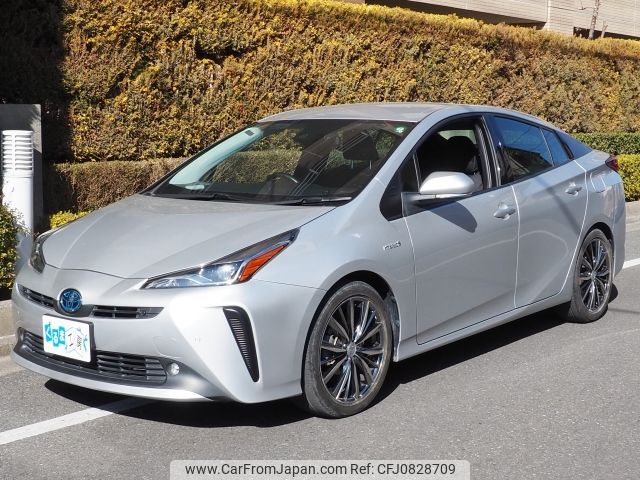 toyota prius 2019 -TOYOTA--Prius DAA-ZVW51--ZVW51-8060193---TOYOTA--Prius DAA-ZVW51--ZVW51-8060193- image 1