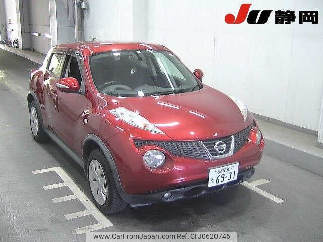 nissan juke 2010 -NISSAN 【静岡 301ﾒ7666】--Juke YF15-010748---NISSAN 【静岡 301ﾒ7666】--Juke YF15-010748- image 1