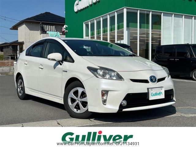 toyota prius 2013 -TOYOTA--Prius DAA-ZVW30--ZVW30-1647591---TOYOTA--Prius DAA-ZVW30--ZVW30-1647591- image 1