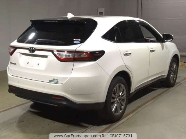 toyota harrier 2018 -TOYOTA--Harrier DBA-ZSU60W--ZSU60-0142698---TOYOTA--Harrier DBA-ZSU60W--ZSU60-0142698- image 2