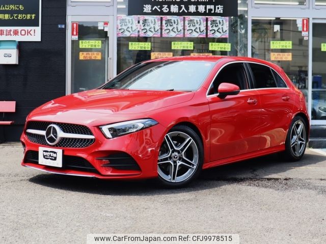 mercedes-benz a-class 2019 -MERCEDES-BENZ--Benz A Class 3DA-177012--WDD1770122J116297---MERCEDES-BENZ--Benz A Class 3DA-177012--WDD1770122J116297- image 1