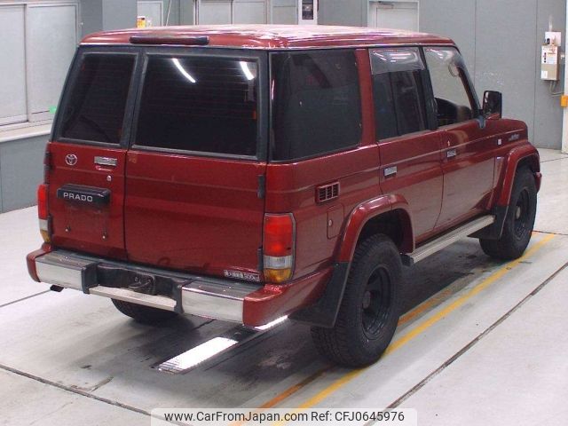 toyota land-cruiser-prado 1995 -TOYOTA--Land Cruiser Prado KZJ78W-0029596---TOYOTA--Land Cruiser Prado KZJ78W-0029596- image 2