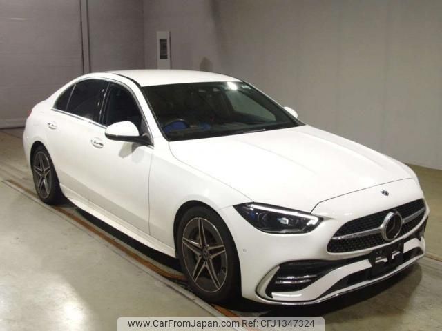 mercedes-benz c-class 2022 quick_quick_5AA-206042C_W1K2060422R030997 image 1
