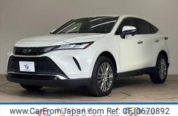 toyota harrier 2020 quick_quick_6BA-MXUA80_MXUA80-0029548