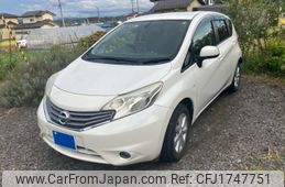 nissan note 2012 CFJ1747751