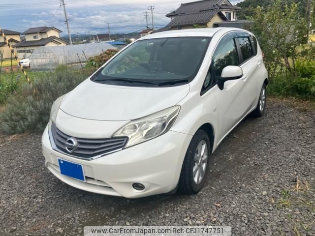 nissan note 2012 CFJ1747751 image 1