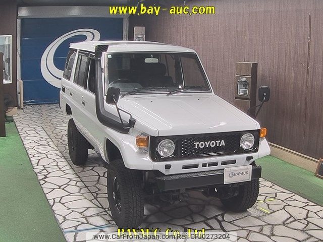 toyota land-cruiser 1997 -TOYOTA--Land Cruiser HZJ77HVｶｲ-0008703---TOYOTA--Land Cruiser HZJ77HVｶｲ-0008703- image 1