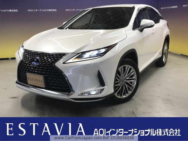 lexus rx 2020 -LEXUS--Lexus RX 6AA-GYL25W--GYL25-0023748---LEXUS--Lexus RX 6AA-GYL25W--GYL25-0023748- image 1