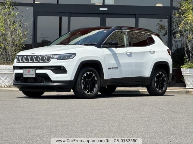 jeep compass 2021 -CHRYSLER--Jeep Compass 3BA-M624--MCANJPBB5MFA73179---CHRYSLER--Jeep Compass 3BA-M624--MCANJPBB5MFA73179- image 1