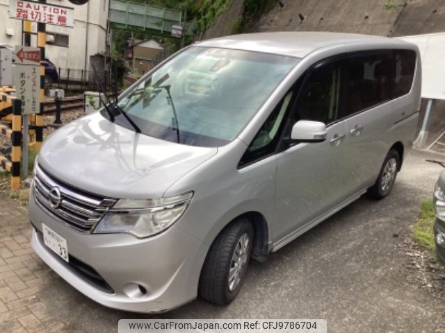 nissan serena 2015 -NISSAN 【名変中 】--Serena NC26--026555---NISSAN 【名変中 】--Serena NC26--026555- image 1