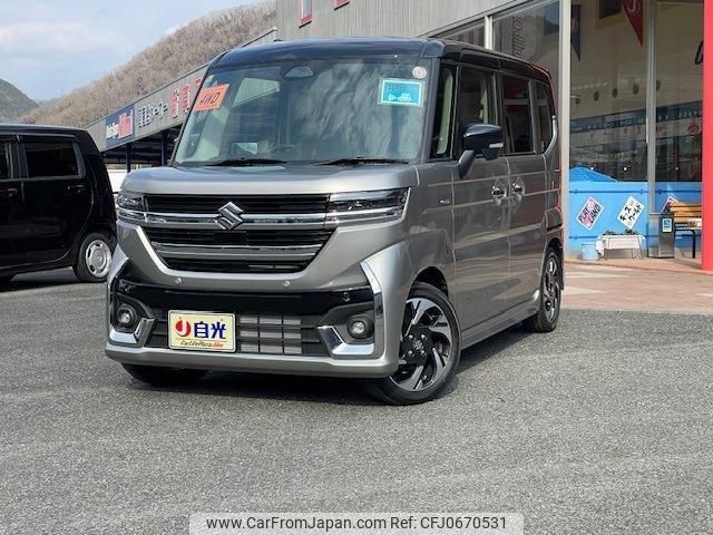 suzuki spacia 2023 -SUZUKI 【岡山 581ﾔ3924】--Spacia MK54S--100724---SUZUKI 【岡山 581ﾔ3924】--Spacia MK54S--100724- image 1