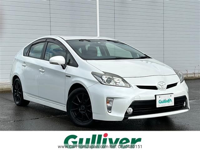 toyota prius 2012 -TOYOTA--Prius DAA-ZVW30--ZVW30-1507592---TOYOTA--Prius DAA-ZVW30--ZVW30-1507592- image 1