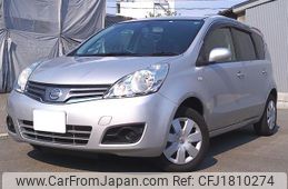 nissan note 2012 CFJ1810274