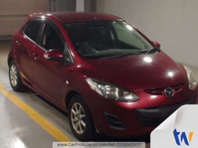 mazda demio 2012 -MAZDA--Demio DBA-DEJFS--DEJFS-124233---MAZDA--Demio DBA-DEJFS--DEJFS-124233- image 1