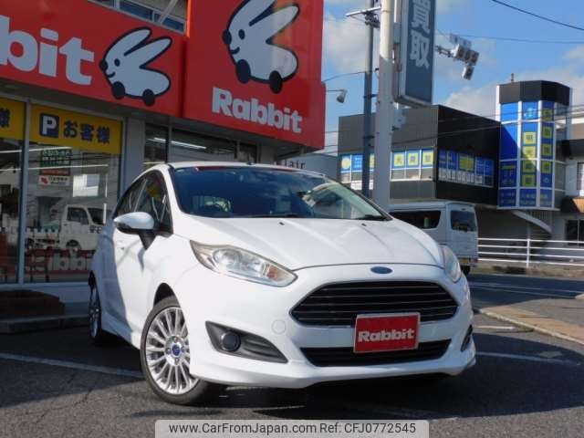 ford fiesta 2014 -FORD 【広島 332ｿ8585】--Ford Fiesta ABA-WF0SFJ--WF0DXXGAKDEU15146---FORD 【広島 332ｿ8585】--Ford Fiesta ABA-WF0SFJ--WF0DXXGAKDEU15146- image 1