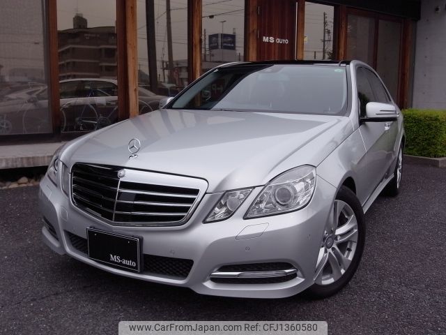 mercedes-benz e-class 2012 -MERCEDES-BENZ--Benz E Class RBA-212059C--WDD2120592A664143---MERCEDES-BENZ--Benz E Class RBA-212059C--WDD2120592A664143- image 1