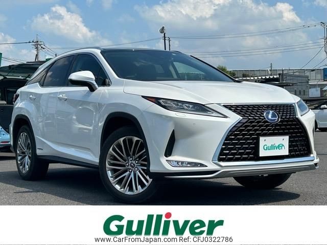 lexus rx 2019 -LEXUS--Lexus RX DAA-GYL20W--GYL20-0009588---LEXUS--Lexus RX DAA-GYL20W--GYL20-0009588- image 1