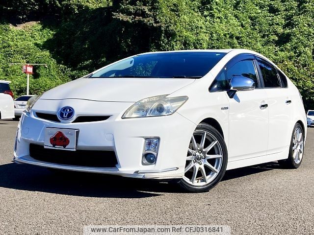 toyota prius 2010 -TOYOTA--Prius DAA-ZVW30--ZVW30-1257124---TOYOTA--Prius DAA-ZVW30--ZVW30-1257124- image 1