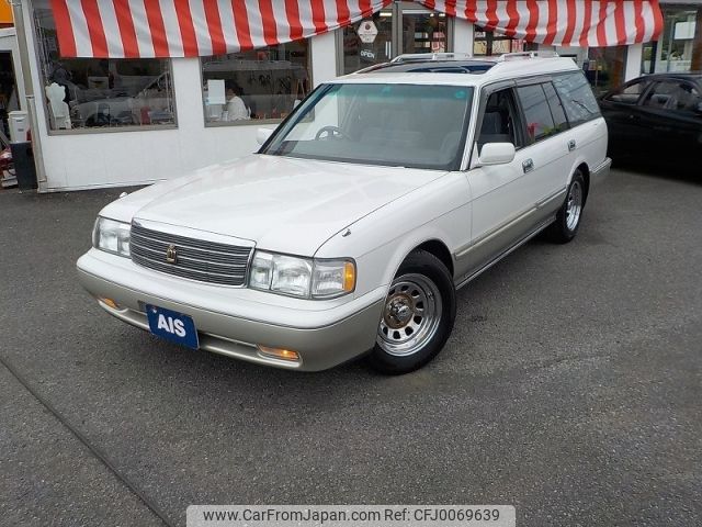 toyota crown-station-wagon 1999 -TOYOTA--Crown Wagon GF-JZS130G--JZS130-1025062---TOYOTA--Crown Wagon GF-JZS130G--JZS130-1025062- image 1