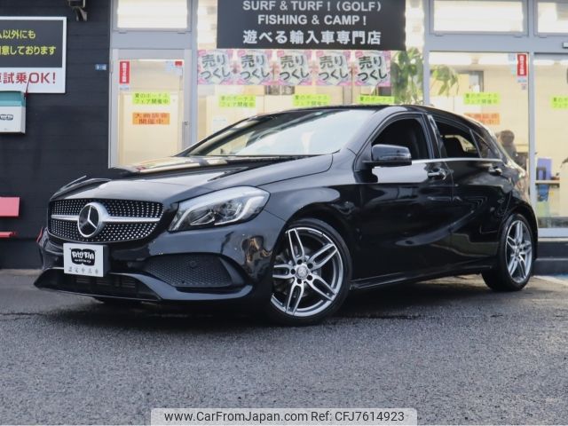 mercedes-benz a-class 2017 -MERCEDES-BENZ--Benz A Class DBA-176042--WDD1760422V191604---MERCEDES-BENZ--Benz A Class DBA-176042--WDD1760422V191604- image 1