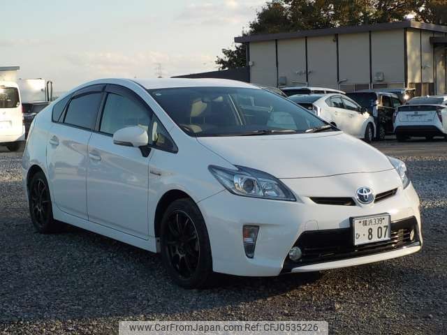 toyota prius 2015 -TOYOTA 【野田 500】--Prius DAA-ZVW30--ZVW30-1944921---TOYOTA 【野田 500】--Prius DAA-ZVW30--ZVW30-1944921- image 1