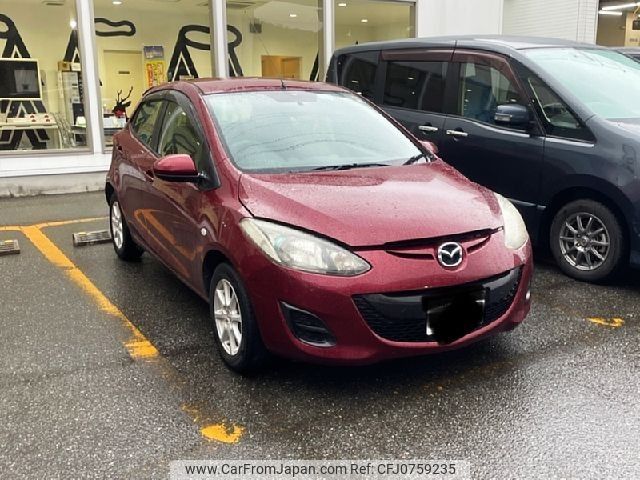 mazda demio 2012 -MAZDA--Demio DBA-DEJFS--DEJFS-123617---MAZDA--Demio DBA-DEJFS--DEJFS-123617- image 1