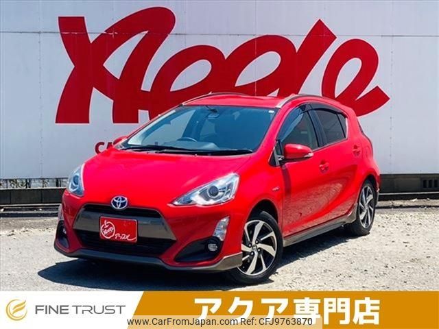 toyota aqua 2015 -TOYOTA--AQUA DAA-NHP10--NHP10-2495586---TOYOTA--AQUA DAA-NHP10--NHP10-2495586- image 1