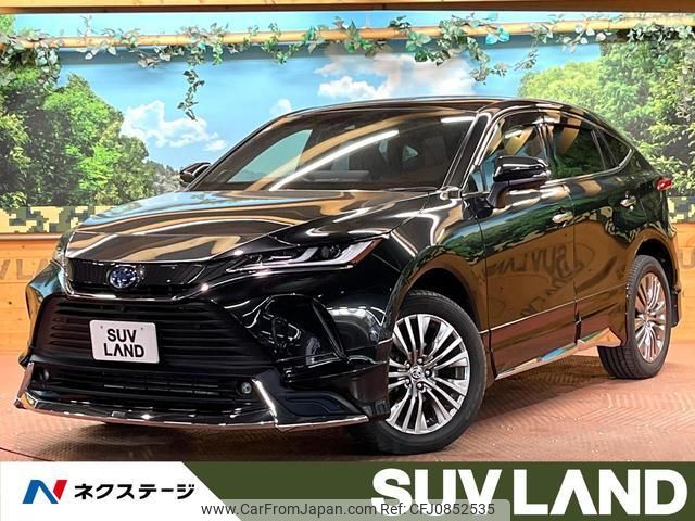 toyota harrier-hybrid 2021 quick_quick_AXUH80_AXUH80-0017396 image 1