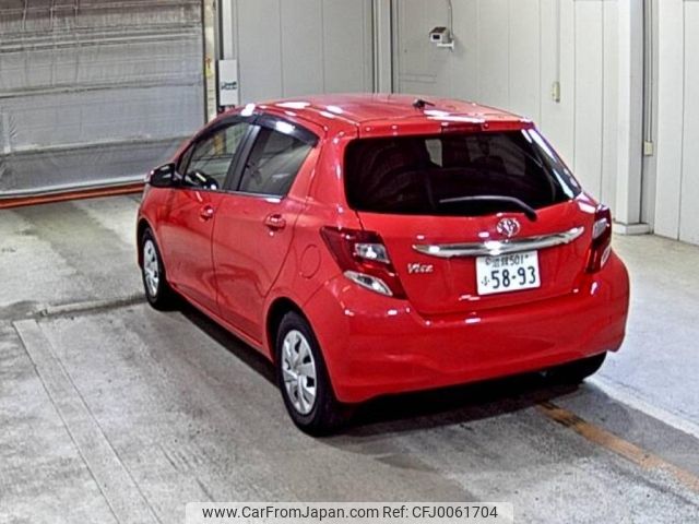 toyota vitz 2015 -TOYOTA 【滋賀 501ふ5893】--Vitz NSP130-2213283---TOYOTA 【滋賀 501ふ5893】--Vitz NSP130-2213283- image 2