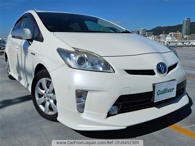 toyota prius 2012 -TOYOTA--Prius DAA-ZVW30--ZVW30-1515561---TOYOTA--Prius DAA-ZVW30--ZVW30-1515561- image 1