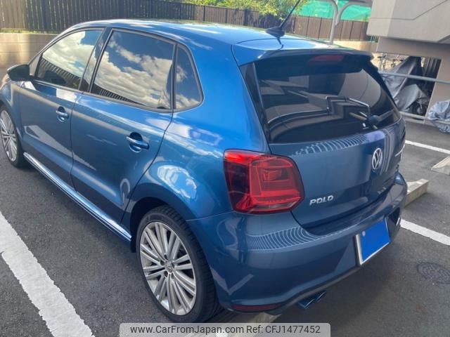 volkswagen polo 2017 -VOLKSWAGEN--VW Polo DBA-6RCZE--WVWZZZ6RZHY169848---VOLKSWAGEN--VW Polo DBA-6RCZE--WVWZZZ6RZHY169848- image 2