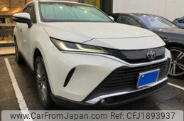 toyota harrier 2022 CFJ1893937