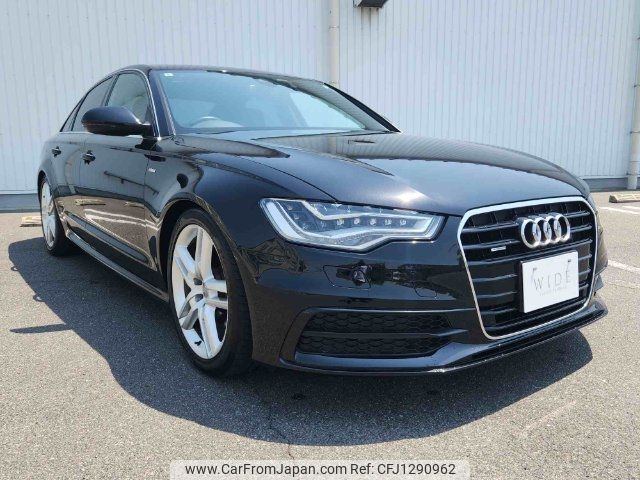 audi a6 2013 -AUDI 【岡山 301ﾒ9018】--Audi A6 4GCHVS--DN049717---AUDI 【岡山 301ﾒ9018】--Audi A6 4GCHVS--DN049717- image 1