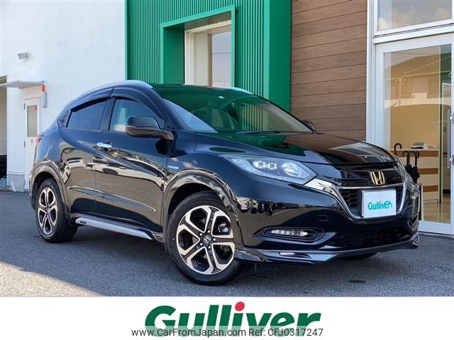 honda vezel 2016 -HONDA--VEZEL DAA-RU3--RU3-1200773---HONDA--VEZEL DAA-RU3--RU3-1200773- image 1