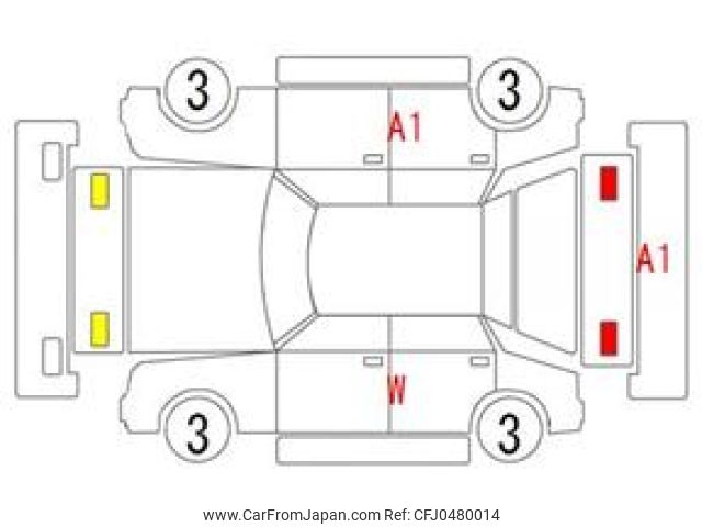 audi a3 2014 -AUDI--Audi A3 DBA-8VCXSL--WAUZZZ8V8E1038141---AUDI--Audi A3 DBA-8VCXSL--WAUZZZ8V8E1038141- image 2