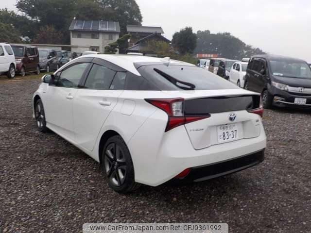 toyota prius 2019 -TOYOTA 【野田 500ｱ1234】--Prius DAA-ZVW55--ZVW55-6004373---TOYOTA 【野田 500ｱ1234】--Prius DAA-ZVW55--ZVW55-6004373- image 2