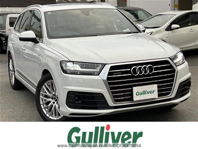 audi q7 2017 -AUDI--Audi Q7 ABA-4MCREA--WAUZZZ4M8HD056526---AUDI--Audi Q7 ABA-4MCREA--WAUZZZ4M8HD056526- image 1