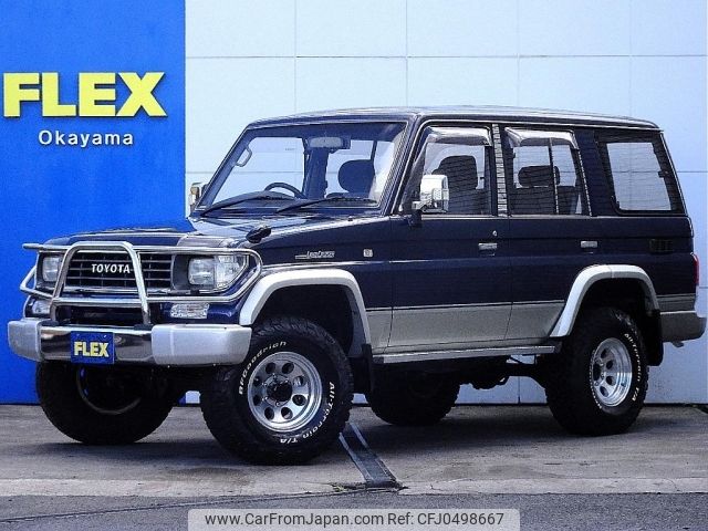 toyota land-cruiser-prado 1995 -TOYOTA--Land Cruiser Prado KD-KZJ78W--KZJ78-0029144---TOYOTA--Land Cruiser Prado KD-KZJ78W--KZJ78-0029144- image 1